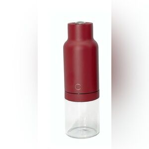 NIB Curtis Stone Gravity Spice Salt Peppercorn One Hand Turn Up Side Down Mill